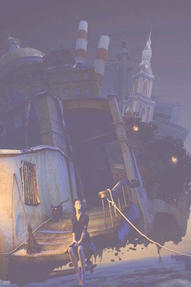 Мрачный Питер обои