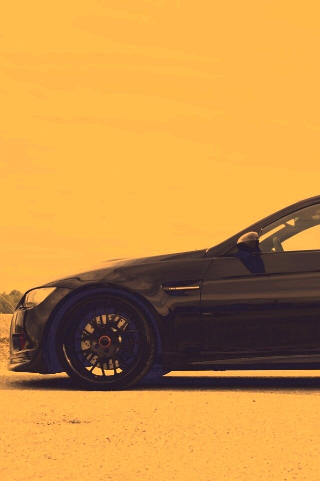 BMW и девушка обои