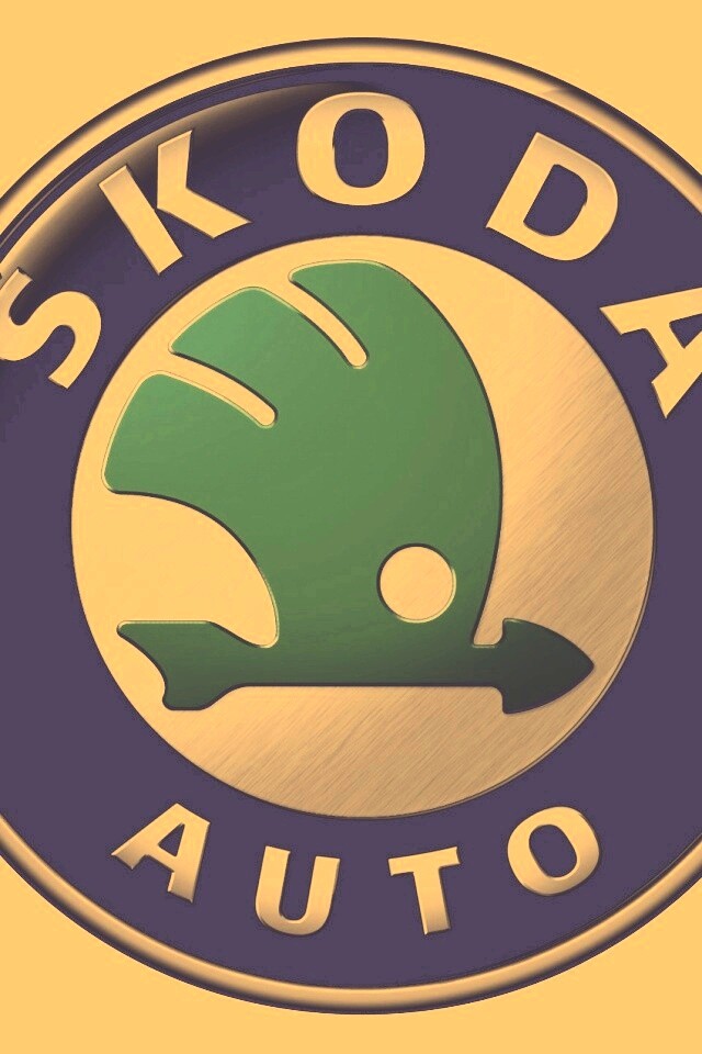 Логотип Skoda обои