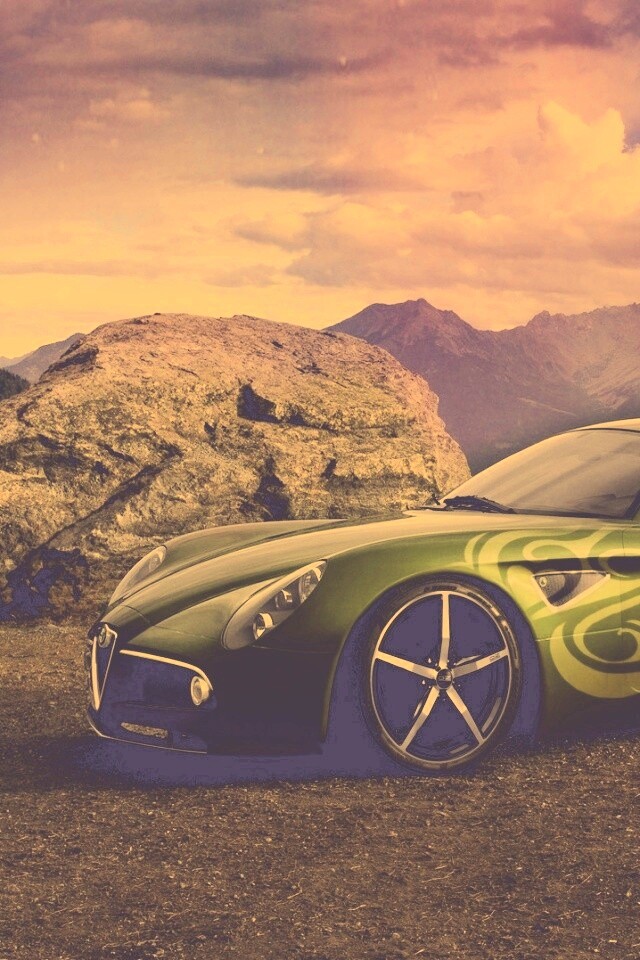 Альфа-ромео обои