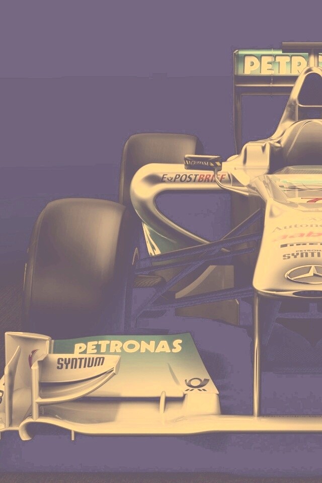 Болид Мерседес обои