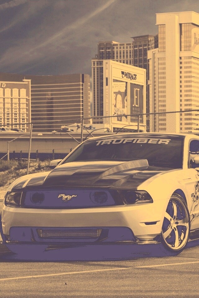 Тюнингованный Форд Мустанг обои