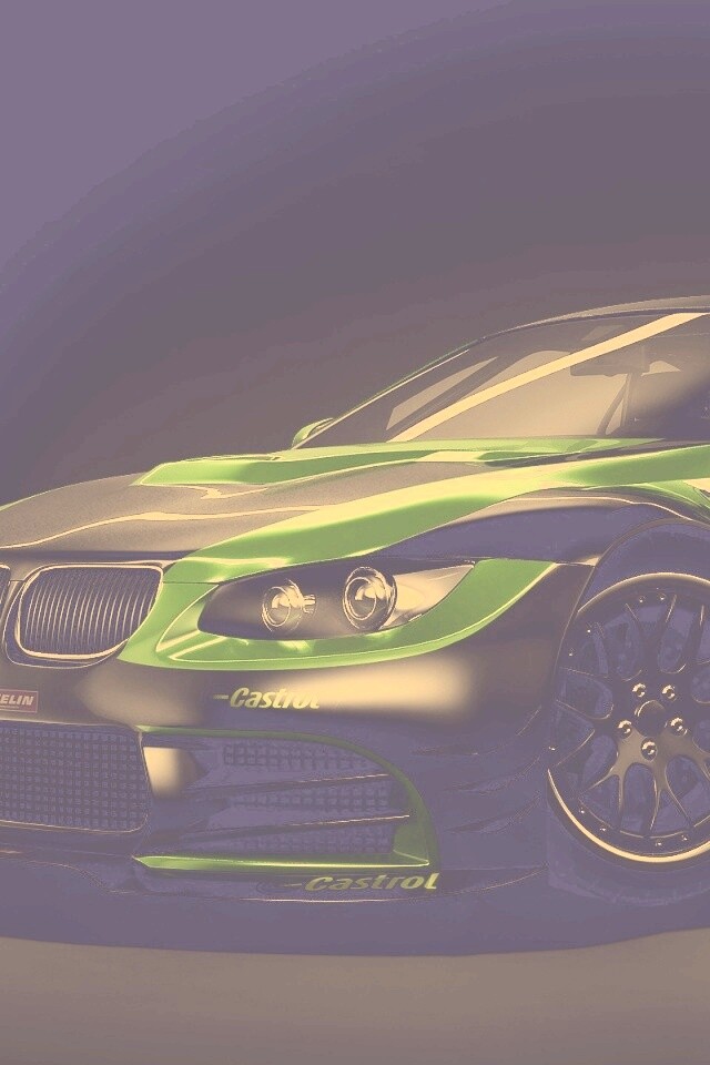 Гоночный BMW M3 обои