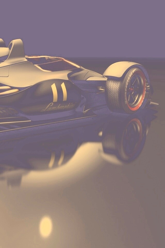 Болид Lamborghini обои