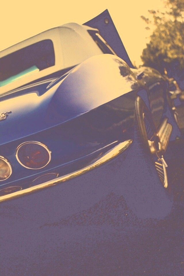 Ретро Chevrolet Corvette обои