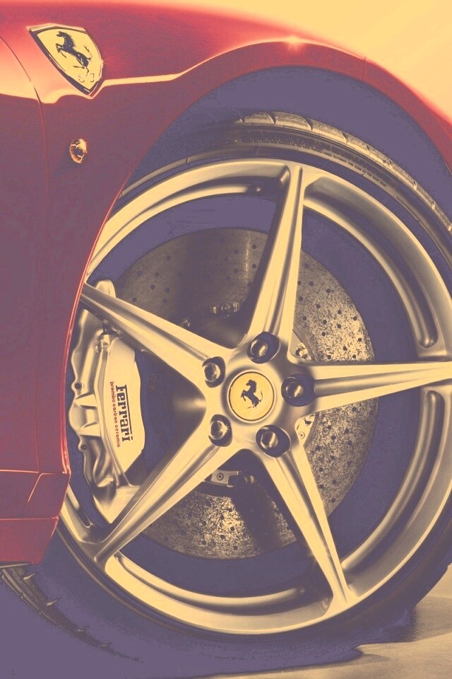 Колесо Феррари обои