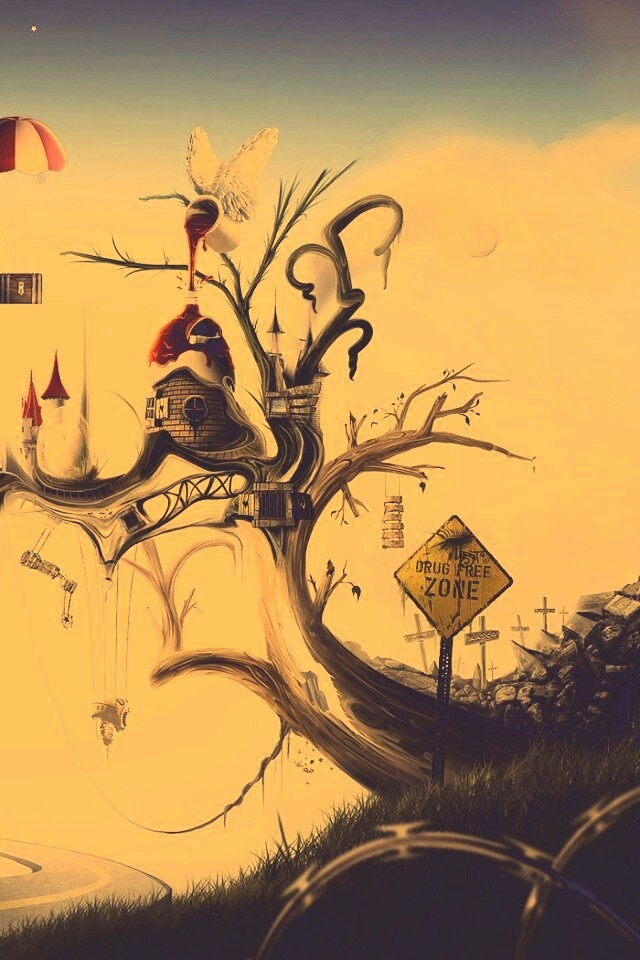 Свободная от наркотиков зона обои