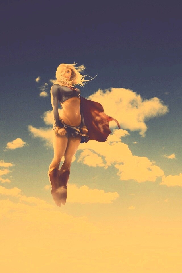 Супердевушка обои