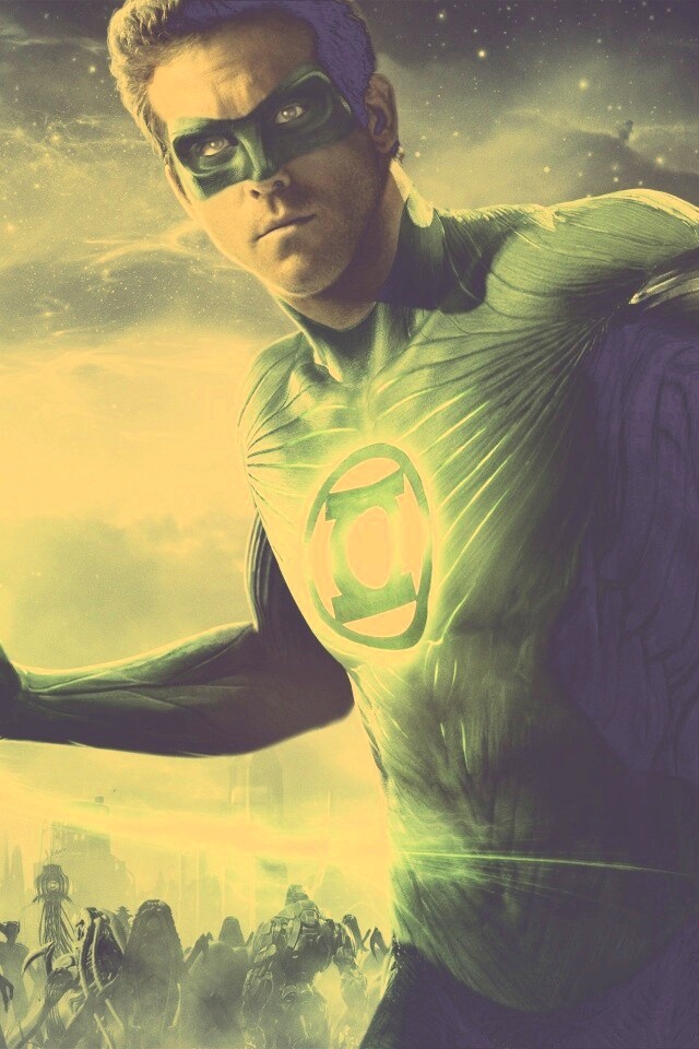 Зелёный фонарь обои