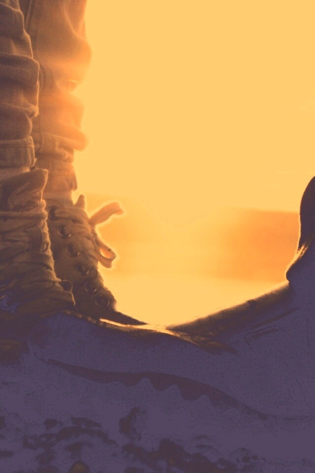 Поцелуй на цыпочках обои