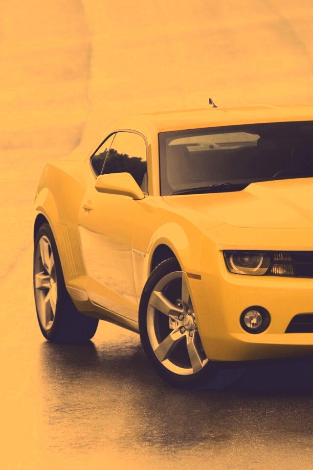 Шевроле Камаро на трассе обои