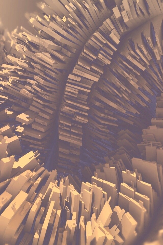 Модели домов засасывает обои