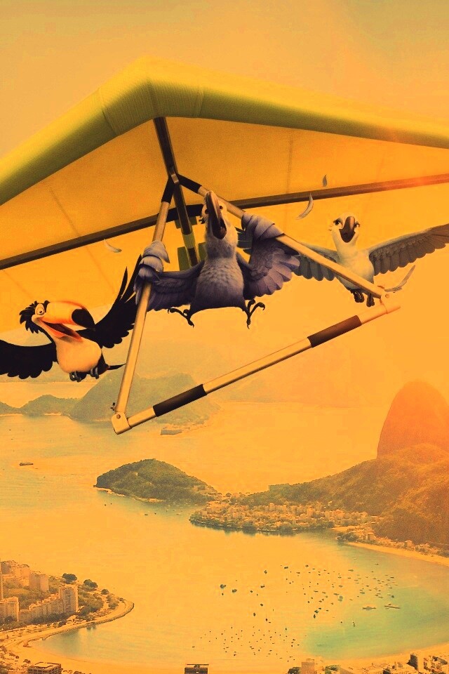 Герои мультфильма Рио обои