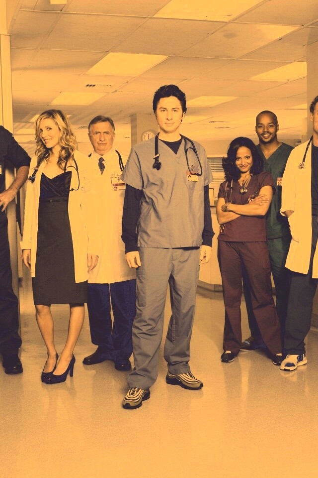 Герои сериала Клиника обои