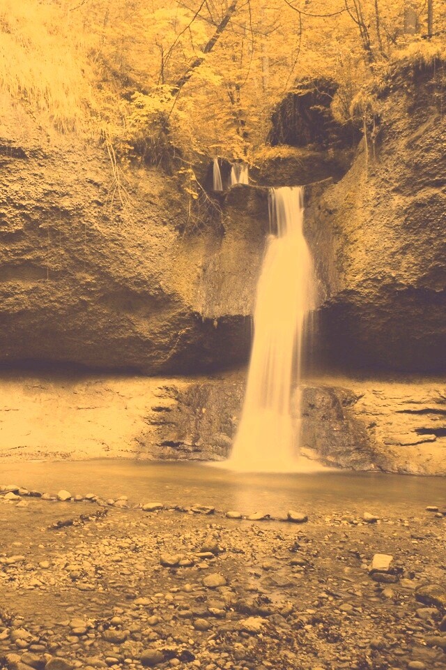 Водопад в Швейцарии обои