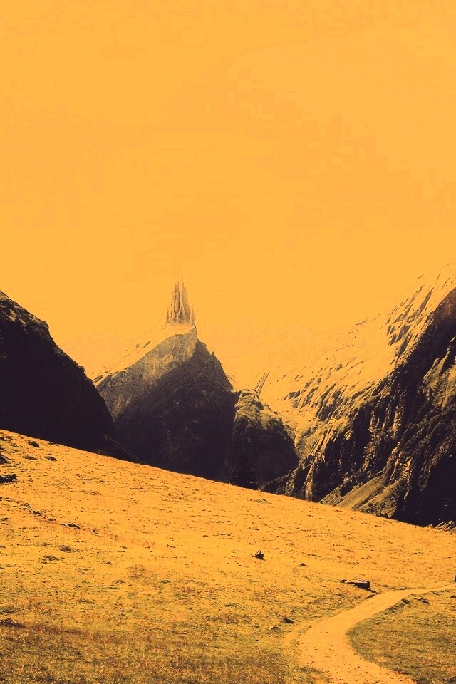 Храм в горах обои