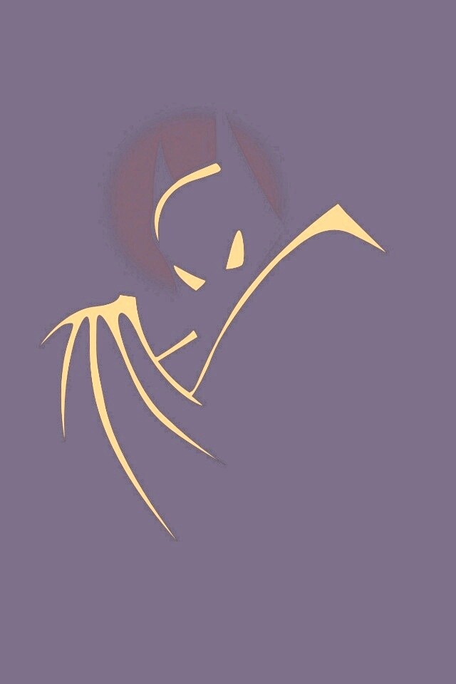 Логотип мультфильма о Бэтмене обои