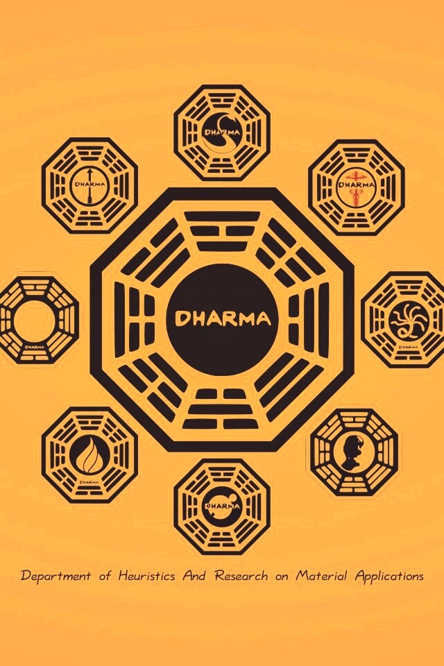 Логотипы станций Дхарма обои