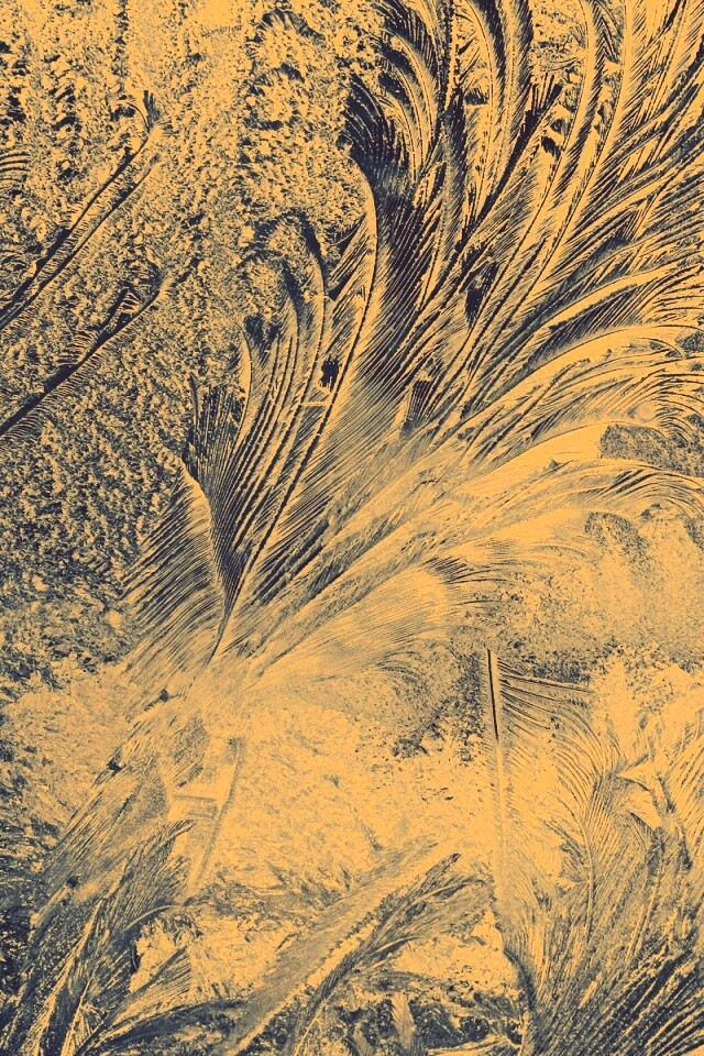 Зимние узоры обои