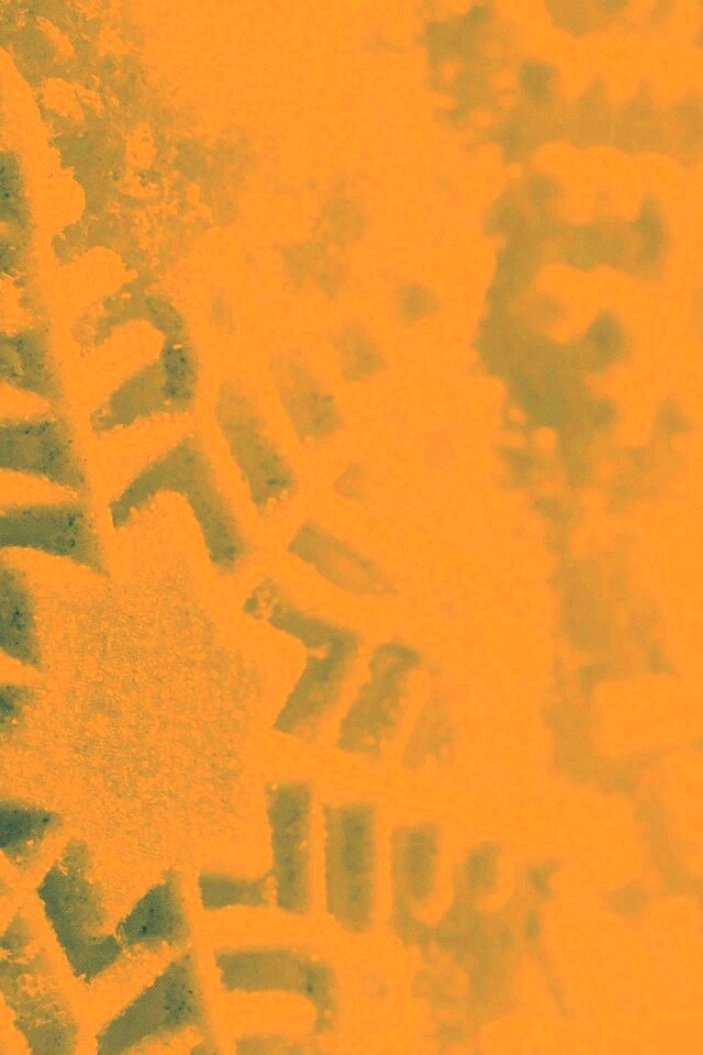 Голубая снежинка обои