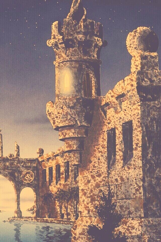 Сказочный замок обои