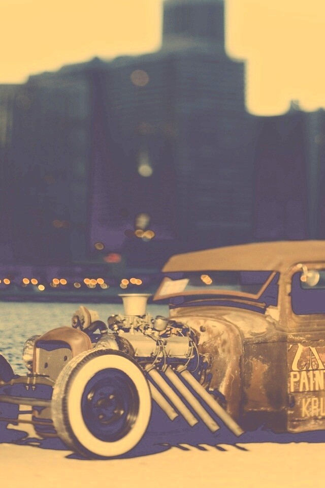 Ретро пикап обои