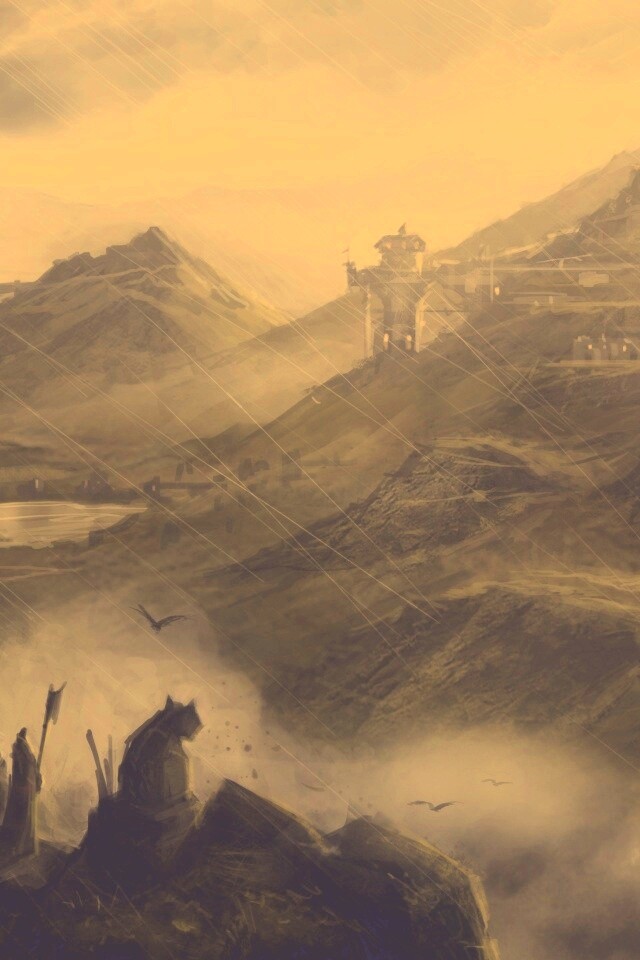 Пейзаж из Dragon Age 2 обои