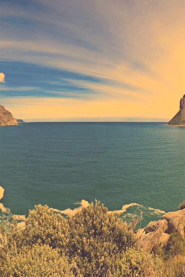 Красивая бухта обои