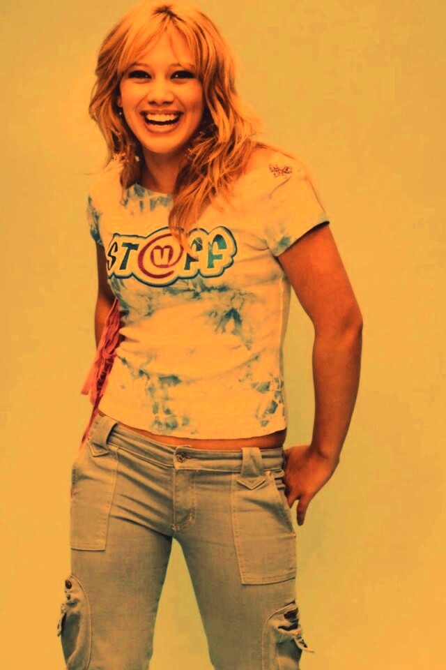 Хилари Дафф смеется обои