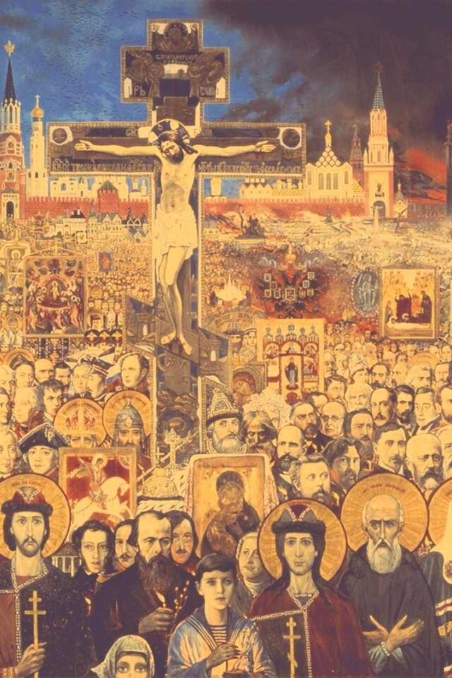 Илья Глазунов "Вечная Россия" обои