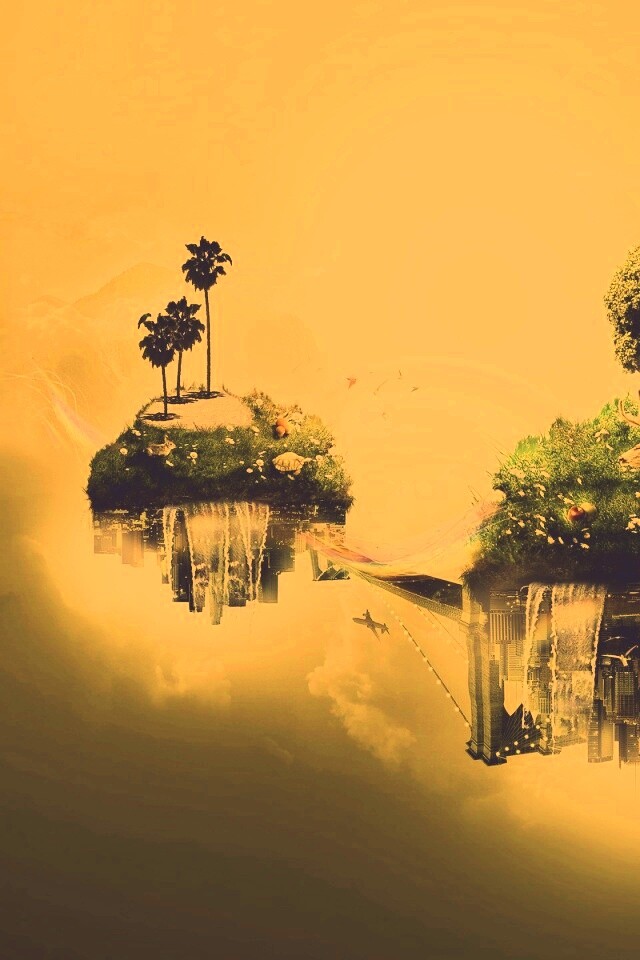 Парящие острова обои