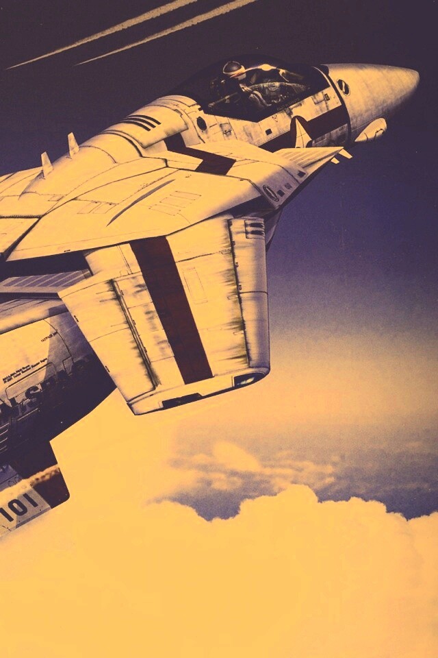 Реактивный самолёт будущего обои