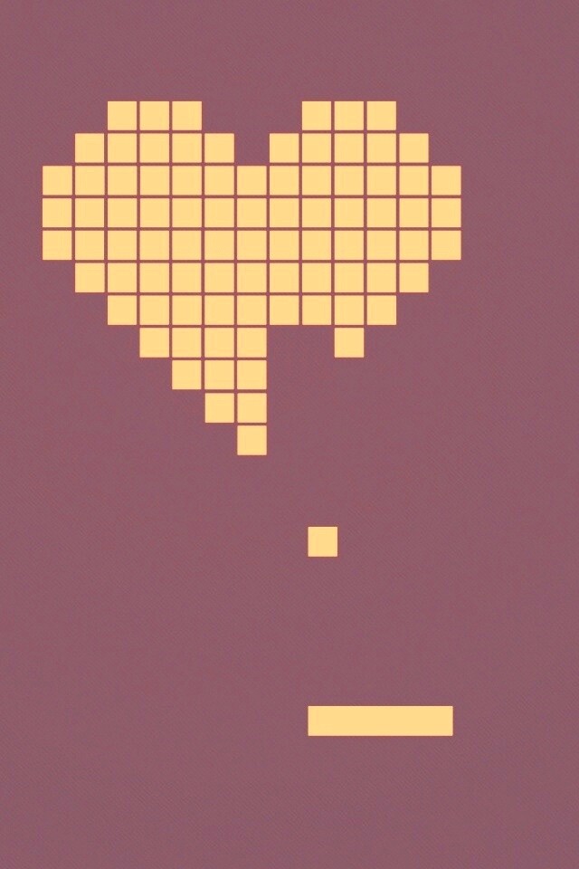 Уровень в виде сердца обои