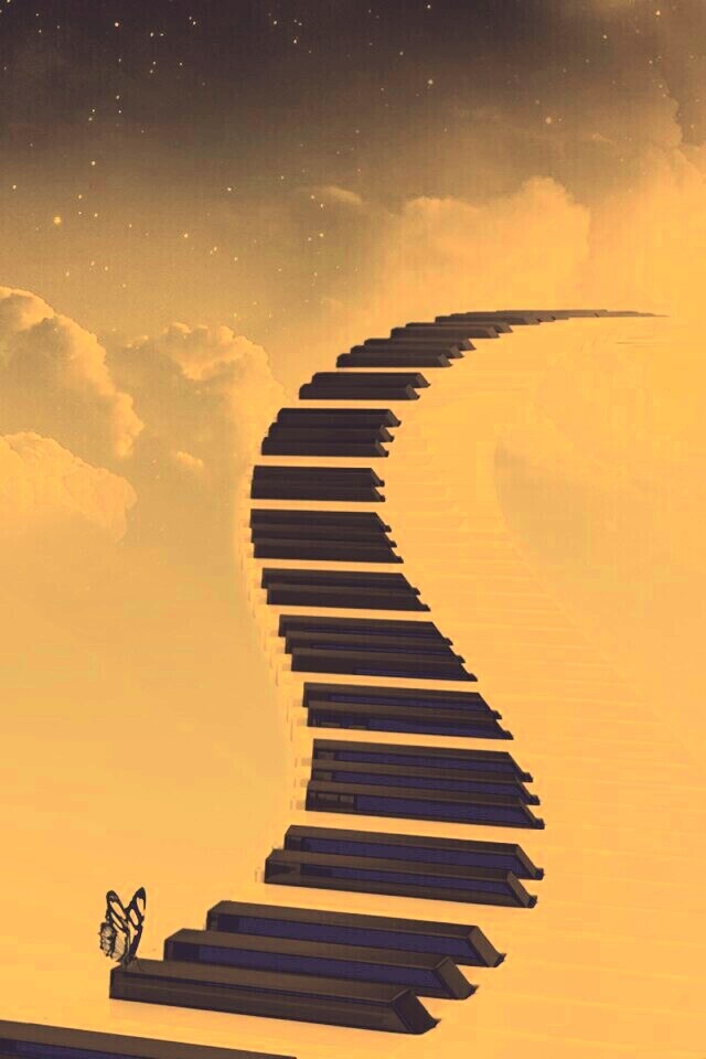 Музыка, которая ведёт нас на седьмое небо обои