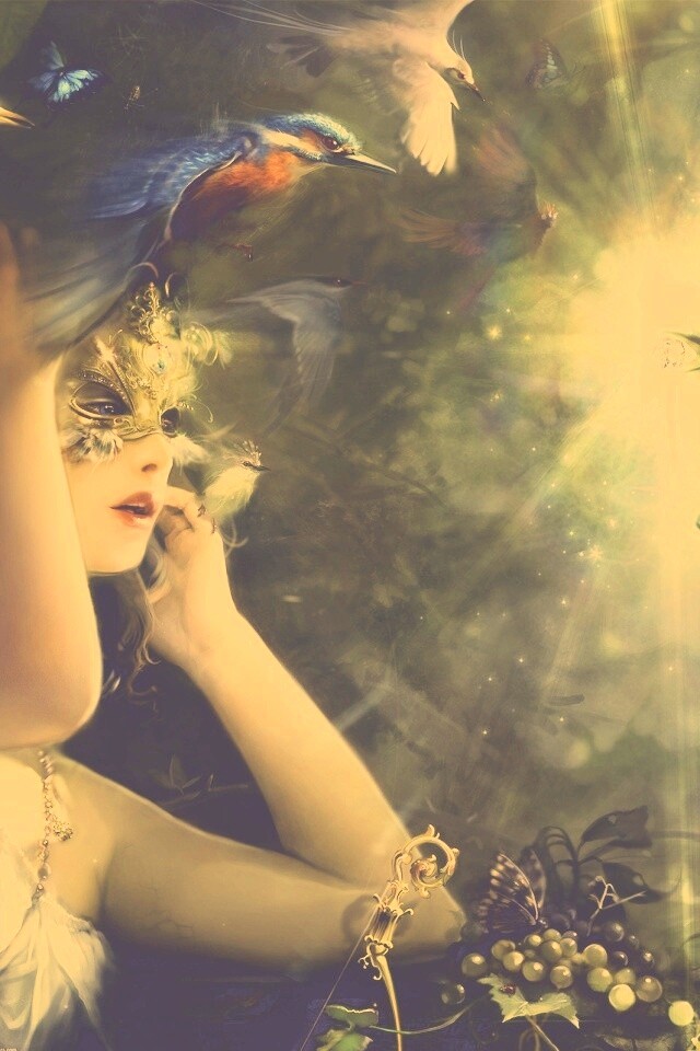 Птицы счастья обои