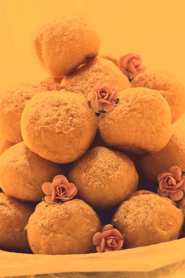 Круглые пироженки обои