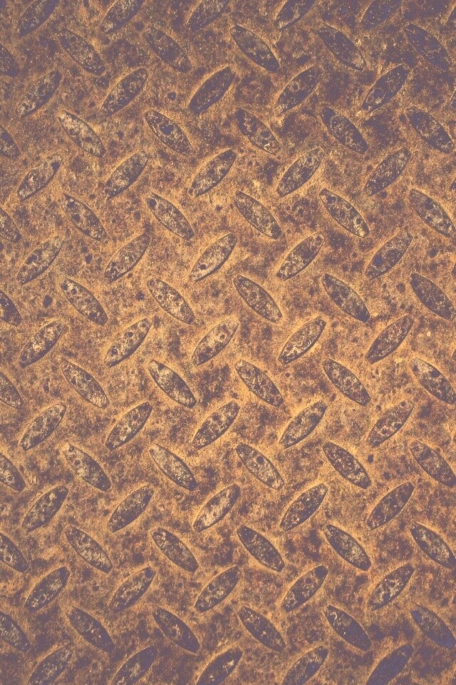 Ржавый перфорированный стальной лист обои