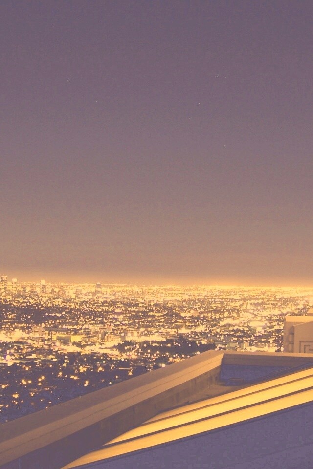 Вид на город обои