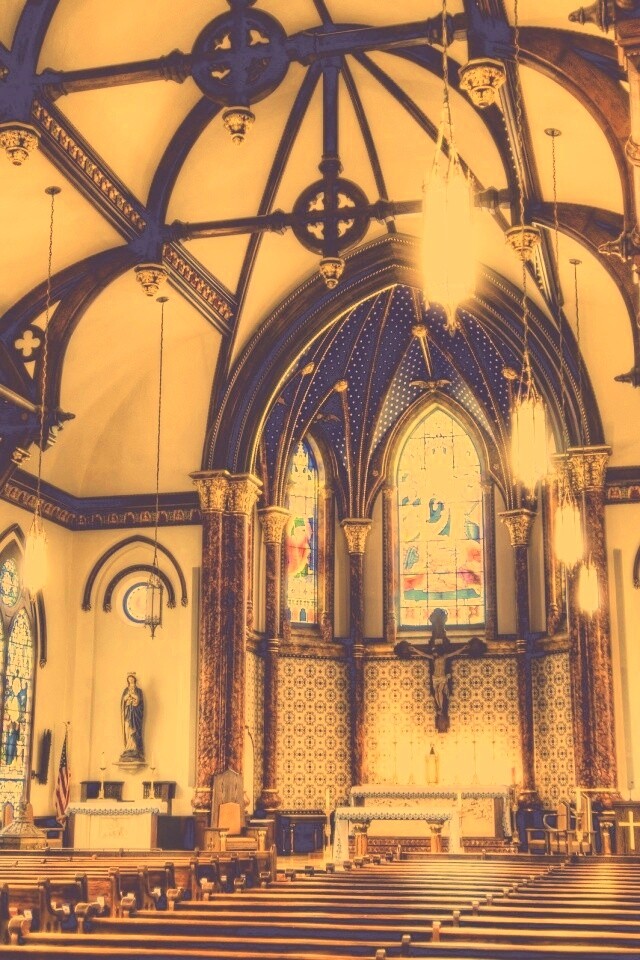 Внутреннее убранство собора обои