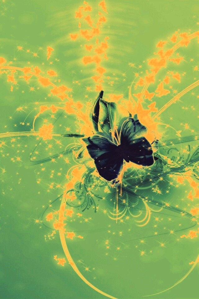 Волшебная бабочка обои