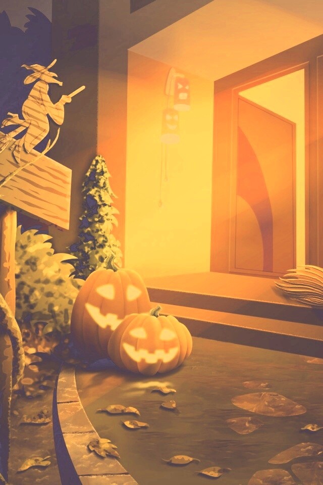 У входа обои