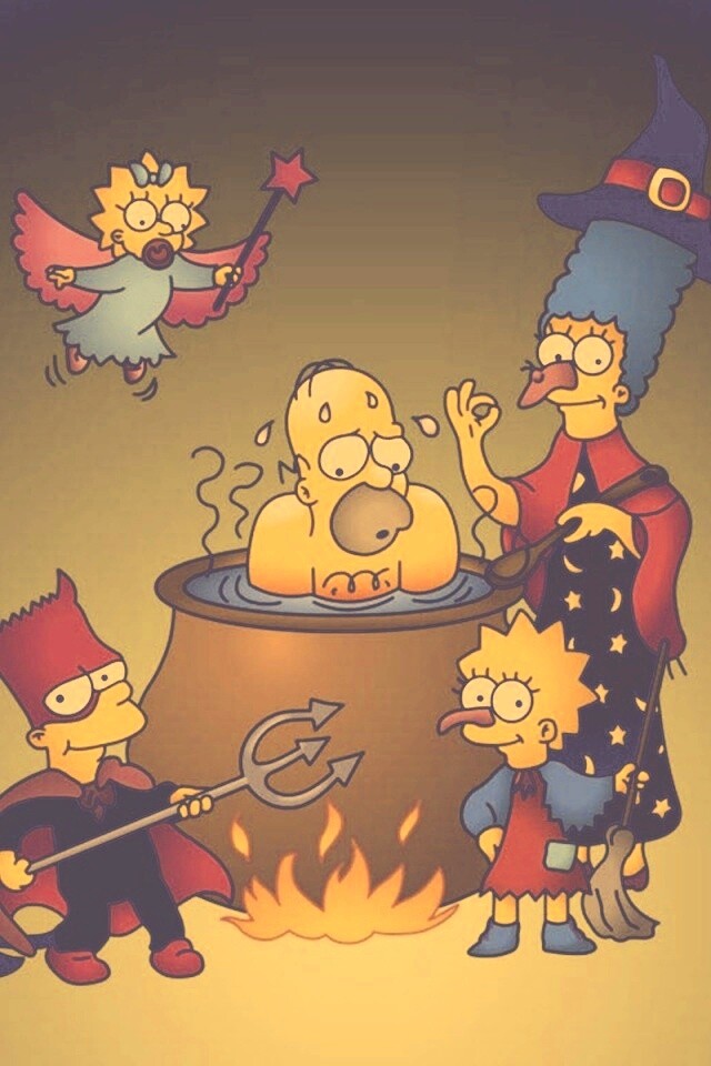 Шабаш Симпсонов обои