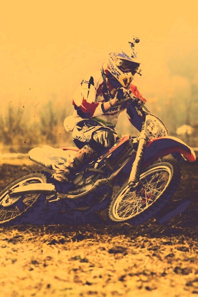 Зрелищное ралли на мотоциклах обои