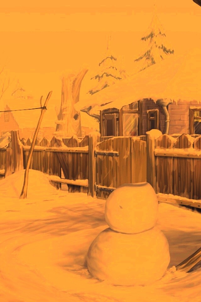 Снеговик обои