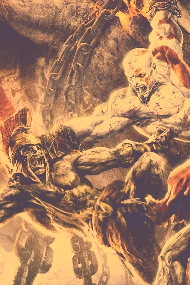 Бог войны обои