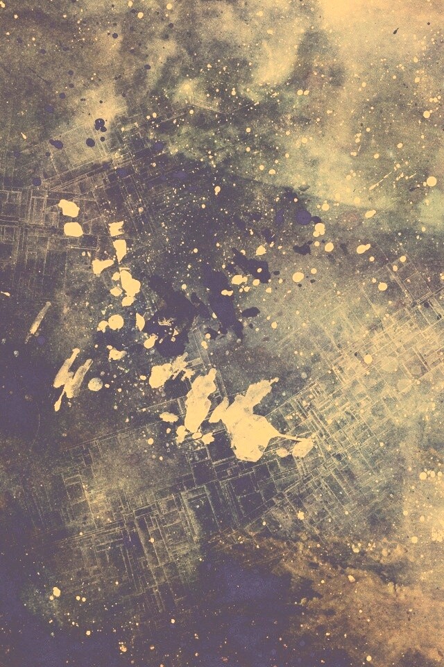 Паттер из красок и штрихов обои