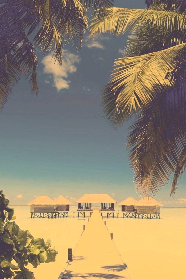Солнечные мальдивы обои