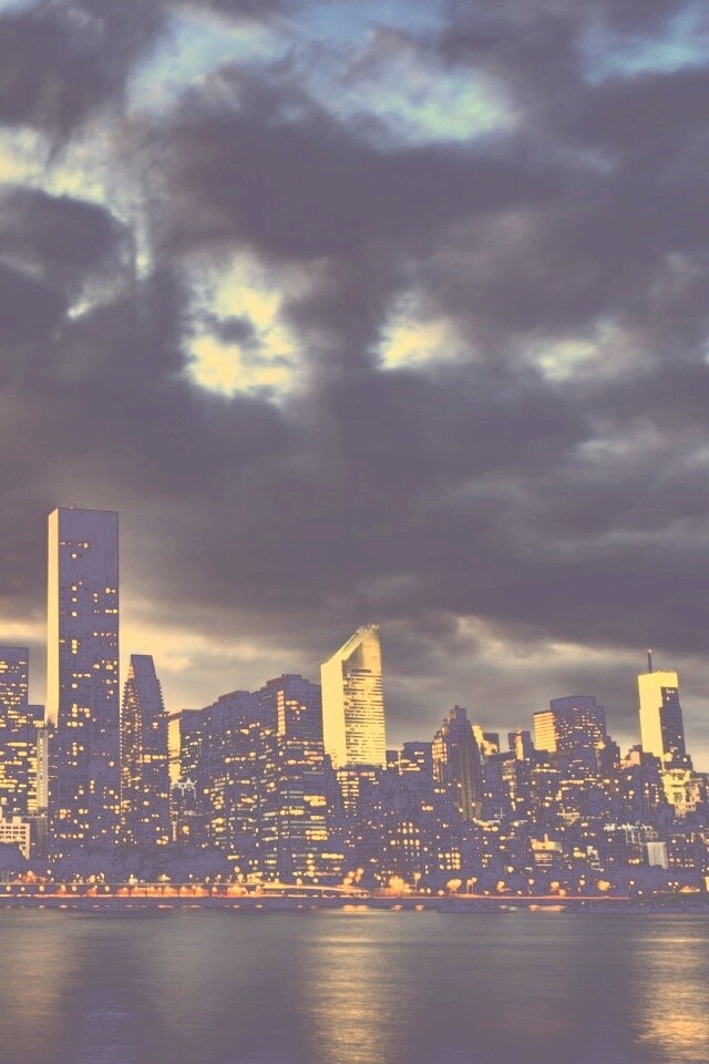 Красивый город обои