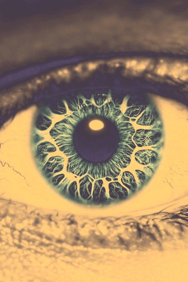 Бирюзовый глаз обои