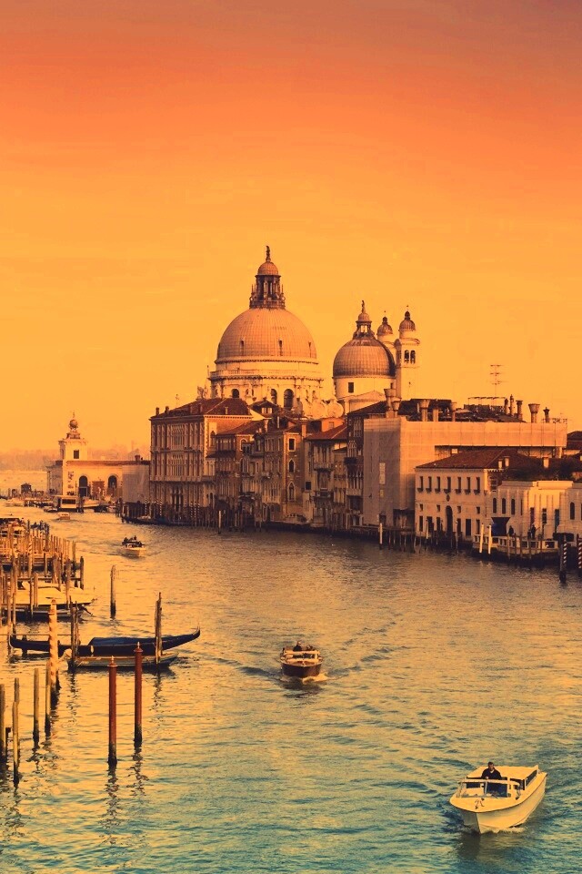 Венецианский канал обои